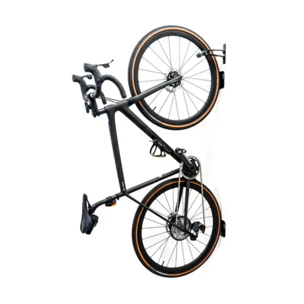 Lezyne CNC Alloy Wheel Hook for wall bike storage,  Black
