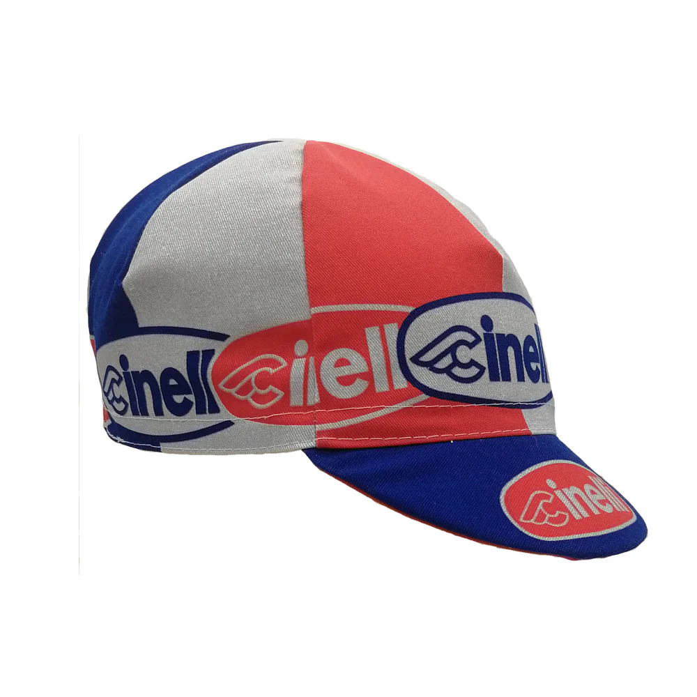 CINELLI Cap Oval Red & Blue