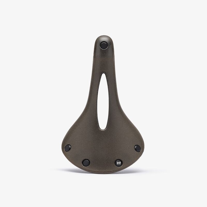 BROOKS カンビウム C17 グレーブラウン Brooks C17 Carved Saddle - Brown - Bike and Brew