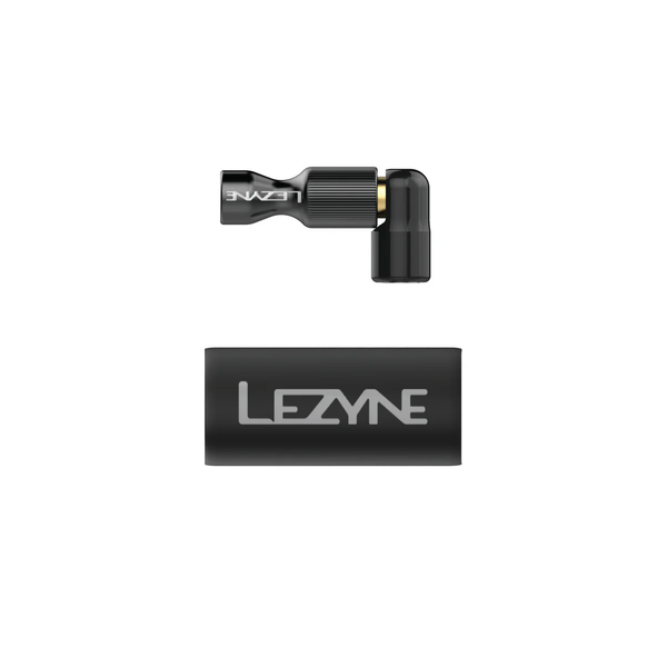 Lezyne Lezyne, Trigger Drive, CO2 inflator, Black, 23g, Includes 1 x 16g CO2 cartridge, Threaded