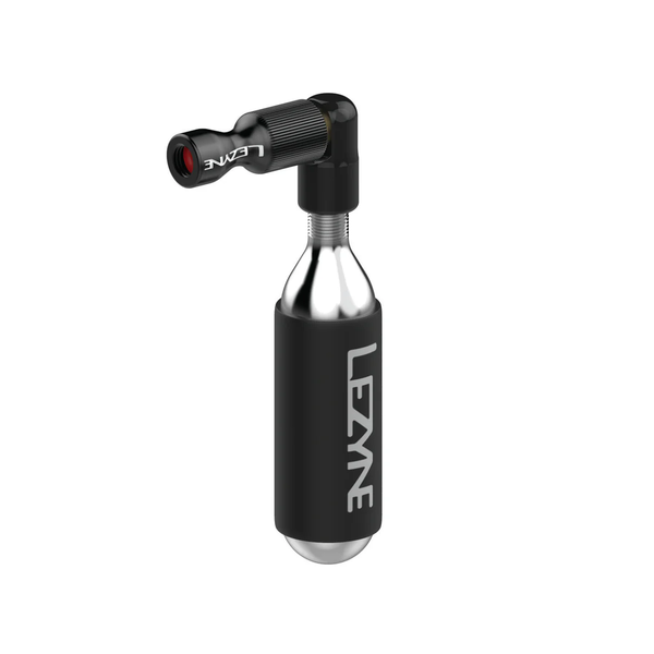 Lezyne Lezyne, Trigger Drive, CO2 inflator, Black, 23g, Includes 1 x 16g CO2 cartridge, Threaded