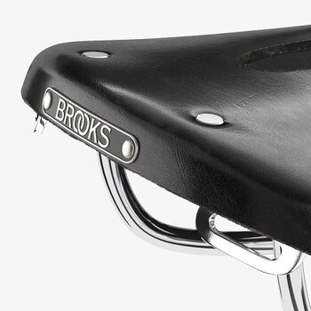BROOKS ENGLAND B17 Carved Short Saddle - Black