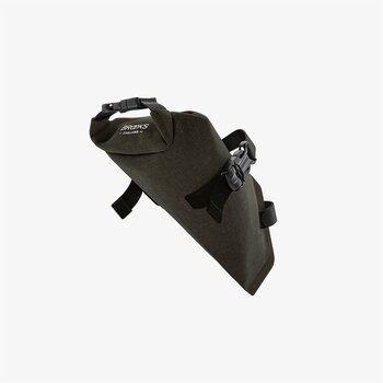 BROOKS ENGLAND Scape Saddle Roll Bag - Mud Green