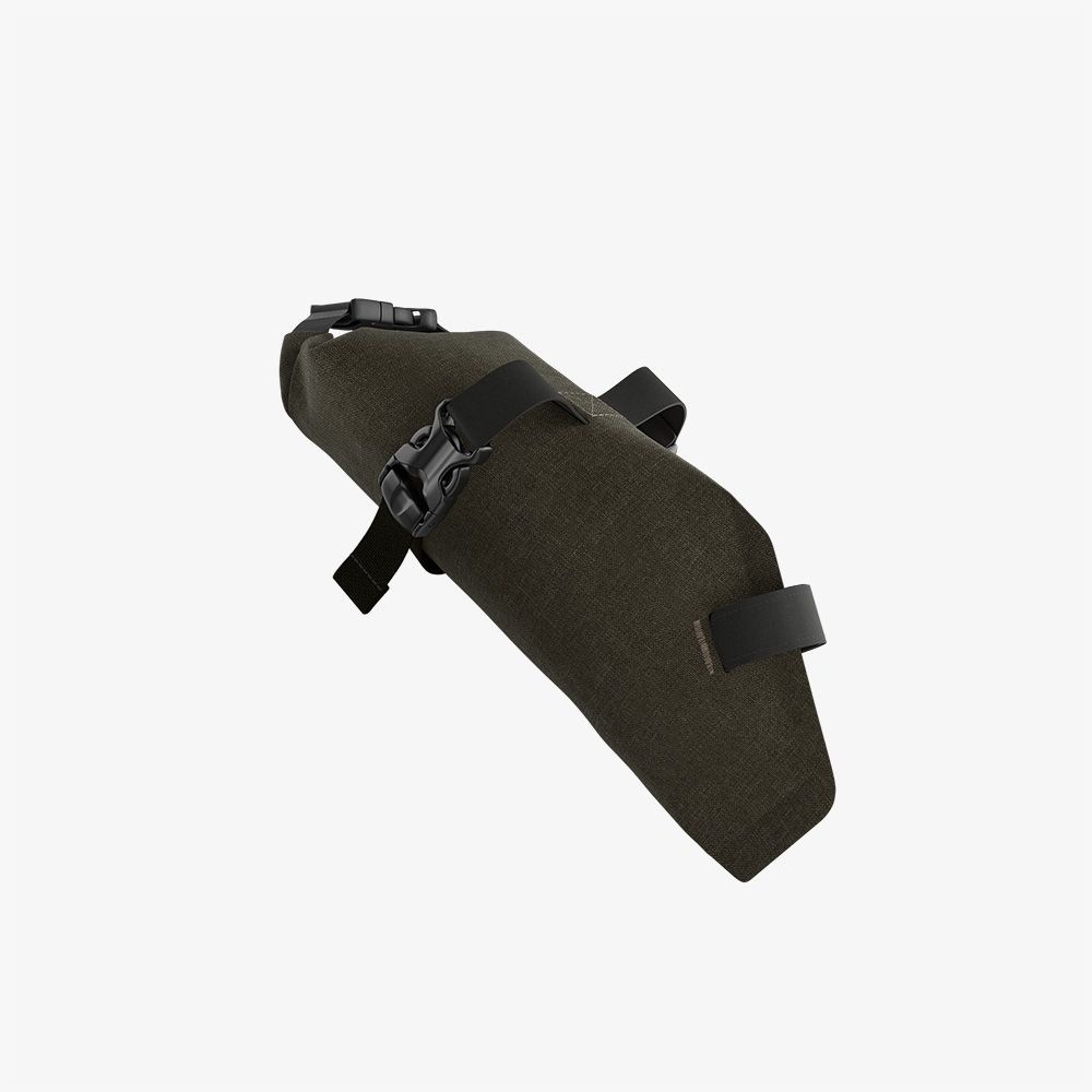 BROOKS Scape Saddle Roll Bag - Mud Green