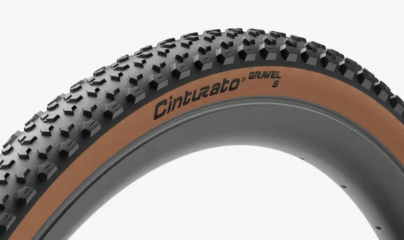 Pirelli Cinturato Gravel S 700 x 40c Tubeless Ready - Tanwall