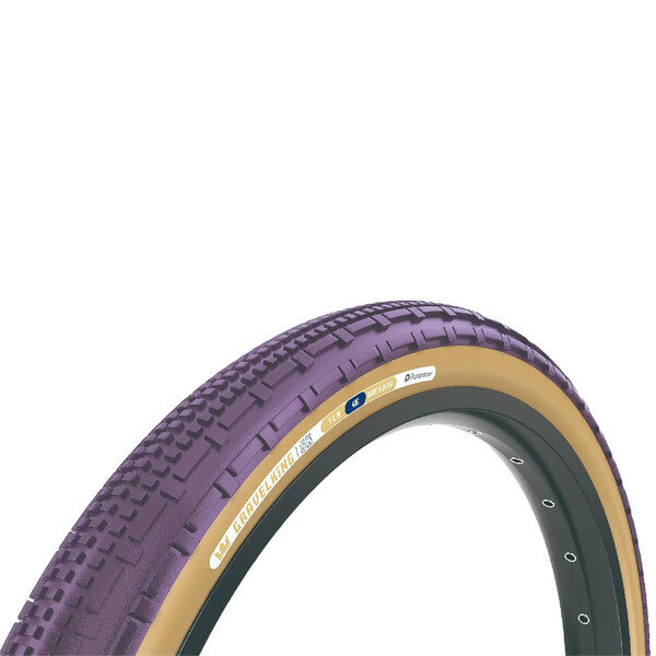 Panaracer Gravel King SK LTD Tire 700 Purple/Brown