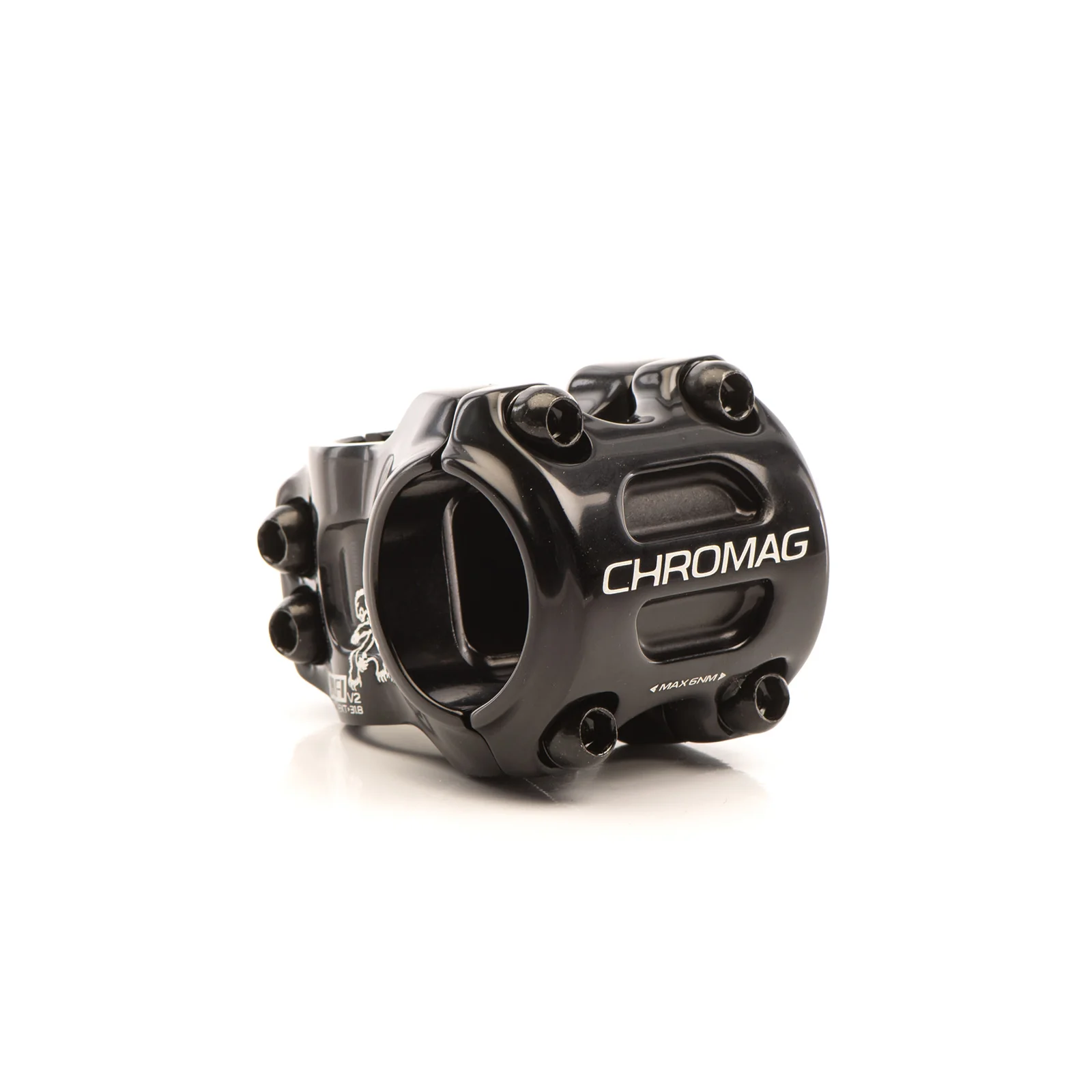Chromag RIZA Mountain Bike Stem, 31.8, 0d x 45mm, Black | eBay
