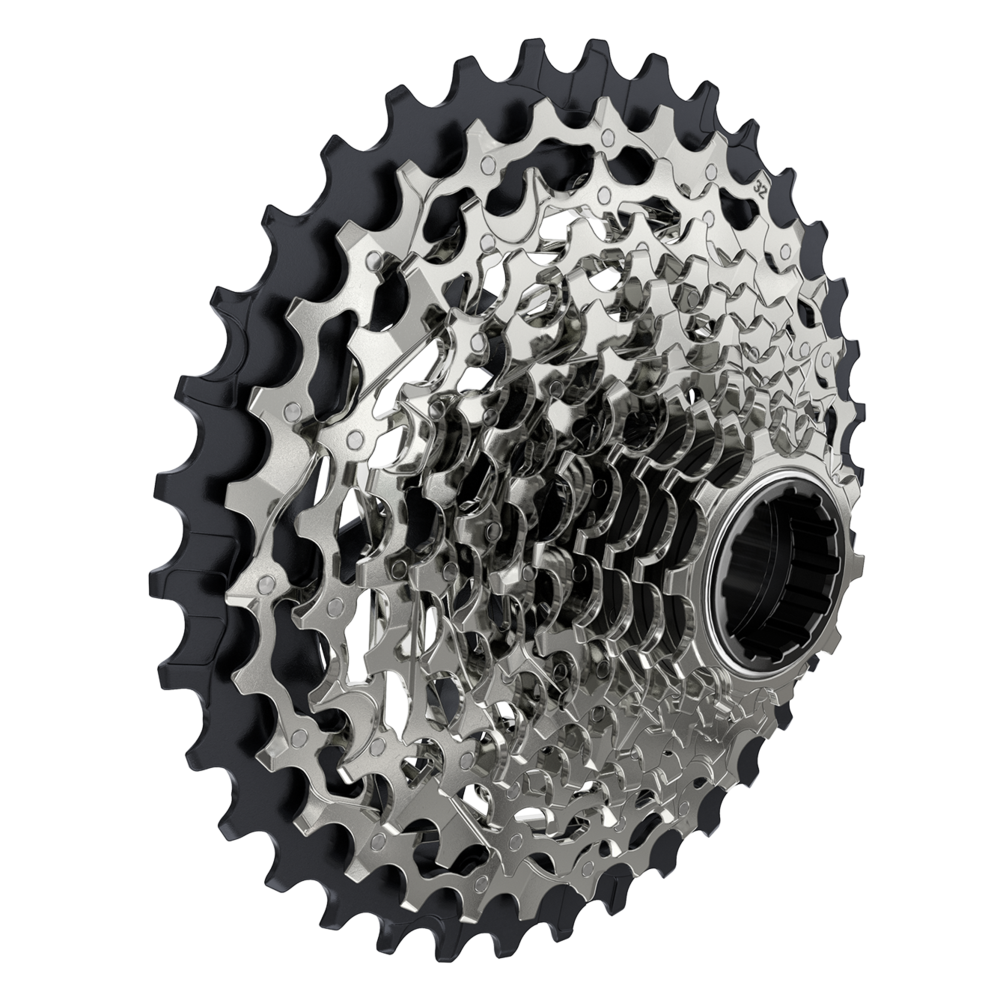 パーツ SRAM FORCE XG-1270-D1 10-36T 12s SRAM Force XG-1270 12 Speed Cassette 10-36 Tooth - Silver
