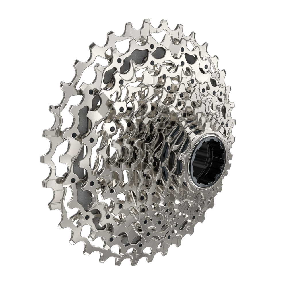SRAM スプロケット RIVAL XG-1250 10-36T SRAM Rival XG-1250 12 Speed Cassette 10-36 Tooth - Silver