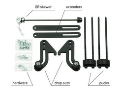 Old Man Mountain Quick Release Axle Fit Kit, Rear, Road or Mountain 10 x 135mm Hub