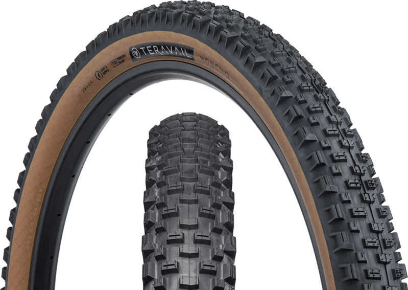 Teravail Honcho Tire 29 x 2.6 Tubeless Light and Supple - Tan