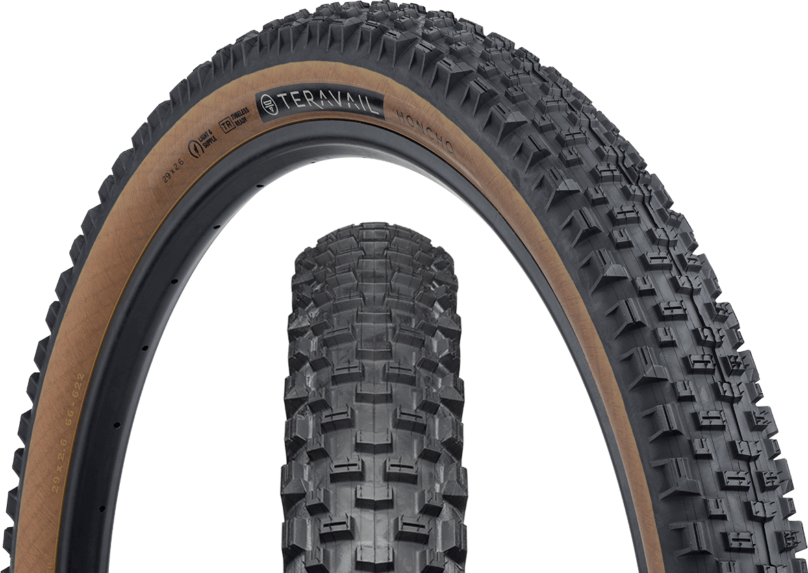 TERAVAIL Honcho Tire 29 x 2.6 Tubeless Light and Supple - Tan