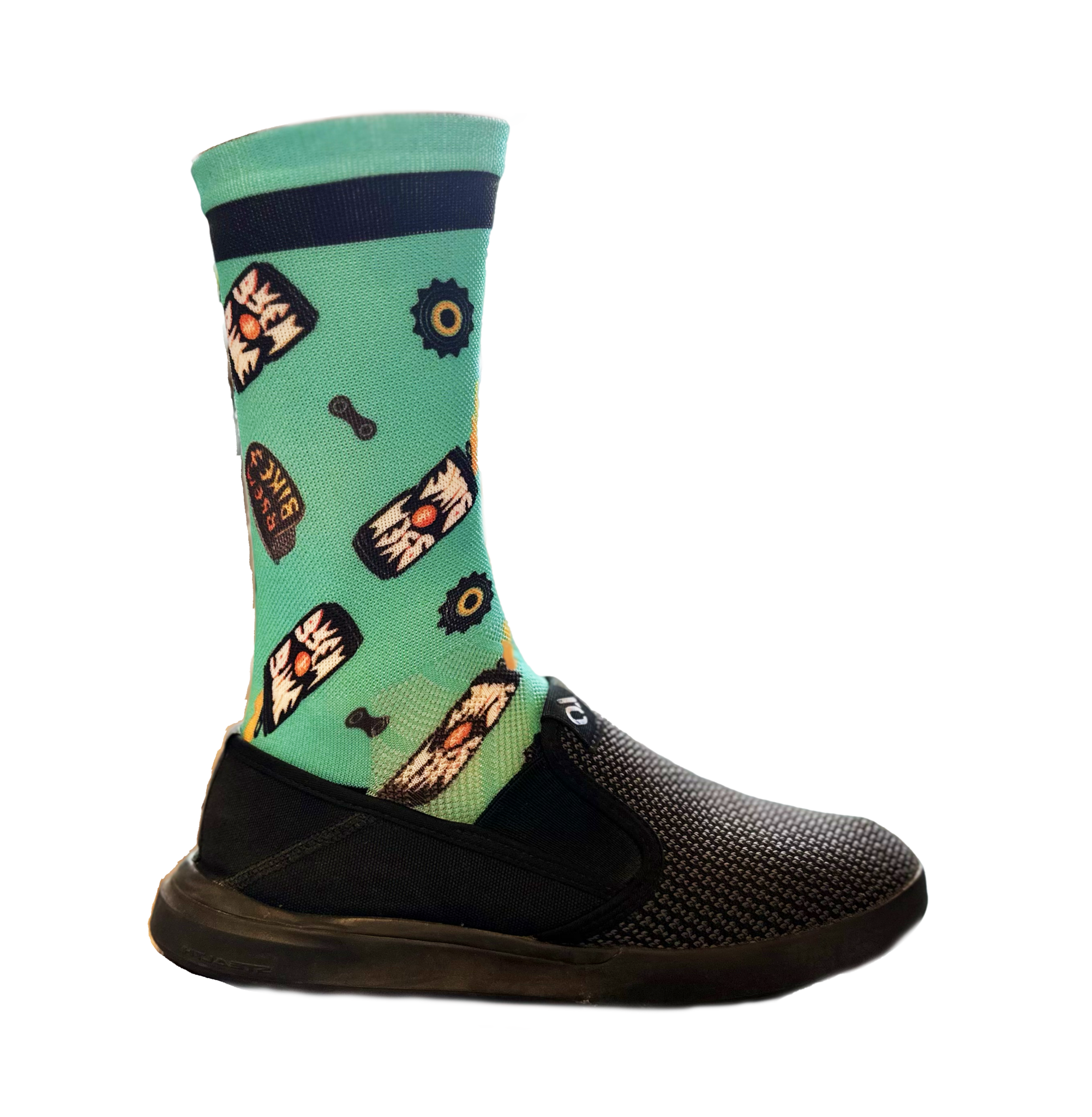 BIKE AND BREW Crew Tech Sock