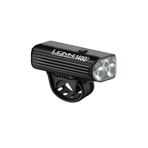 Lezyne Macro Drive 1400+ Front Light - Black - Bike and Brew