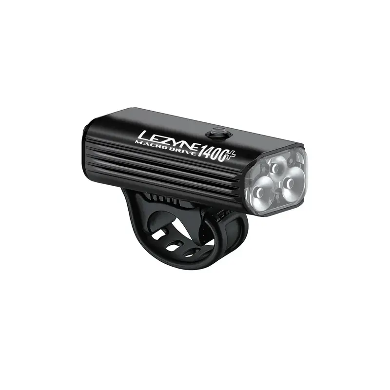 Lezyne Macro Drive 1400+ Front Light - Black - Bike and Brew