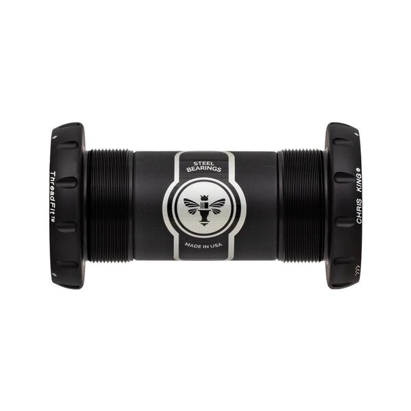 Chris King BSA ThreadFit 30mm Bottom Bracket Stainless bearings - Black