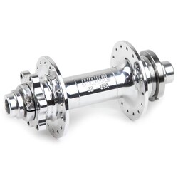 PAUL COMPONENTS Fixed Disk Word 142mm Thru-Axle Rear Fixed Hub 32 Hole Disc - Polished