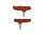 KOOLSTOP Eagle 2 Threaded Brake Pad - Salmon