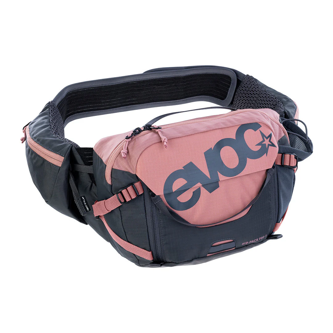 EVOC Hip Pack Pro 3L +1.5L Bladder - Dusty Pink