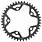 WOLF TOOTH Components 110 BCD 5 Bolt Dropstop B Chainring Compatible w/ SRAM Flattop