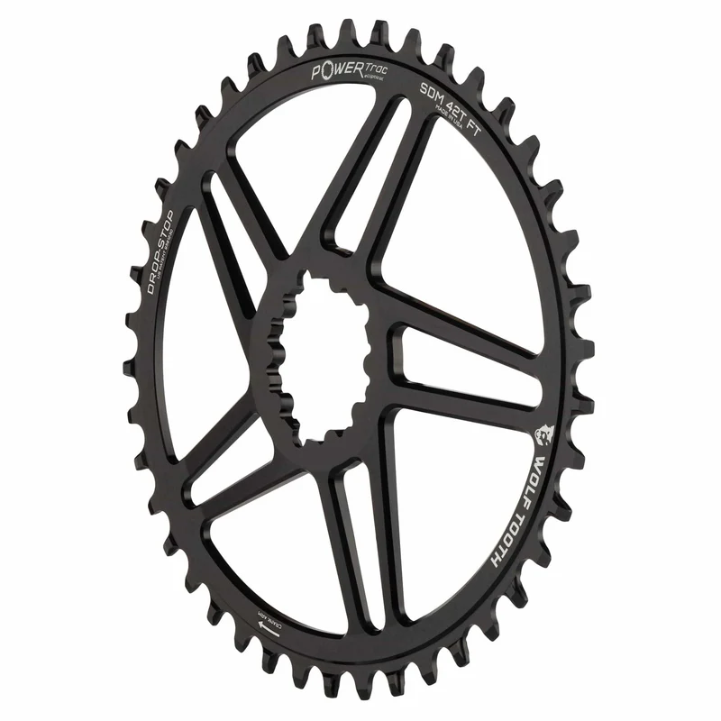 WOLF TOOTH Components Oval 42 Tooth Chainring SRAM Direct Mount Flattop