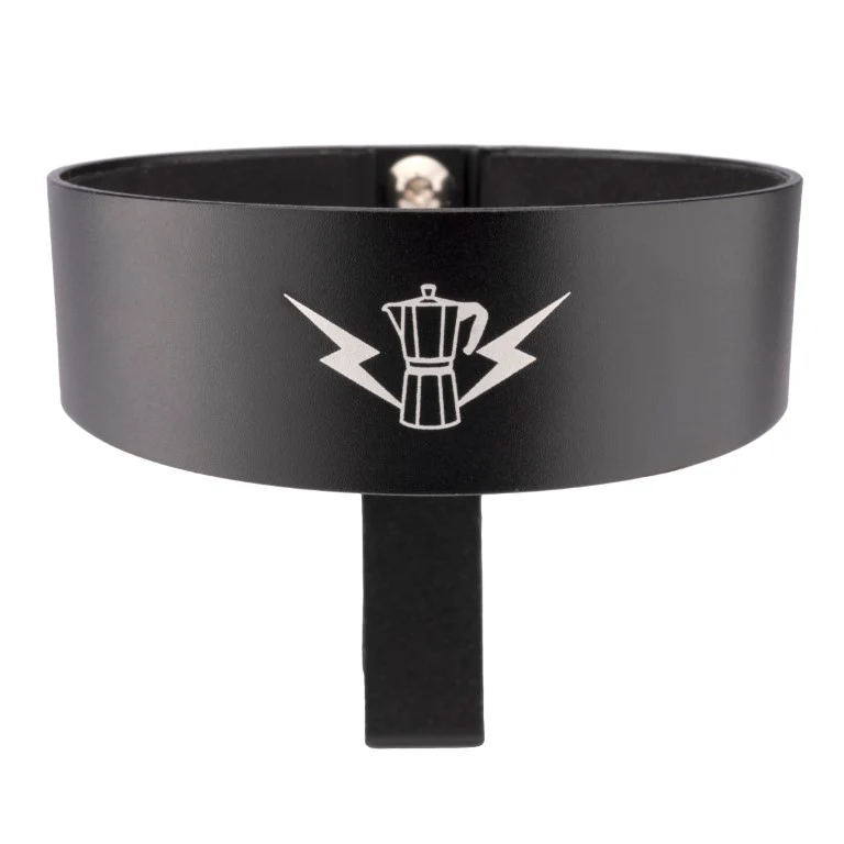 PORTLAND DESIGN WORKS Bar-ista Cup Holder: For 22.0-26.00mm Handlebars - Black