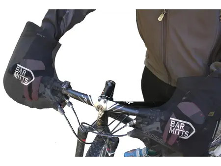 Bar Mitts Mountain Commuter Flat Bar with Bar Ends Large Bike and Brew