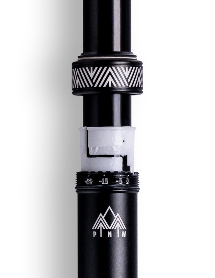 PNW Rainier Dropper Post 125mm x 27.2mm - Black