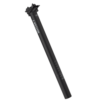WHISKY PARTS Co. No.7 Alloy Seatpost - 31.6 x 400mm, 0mm Offset - Matte Black