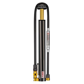 LEZYNE Micro High Volume w/ Gauge Floor Drive Pump ABS Flip Chuck