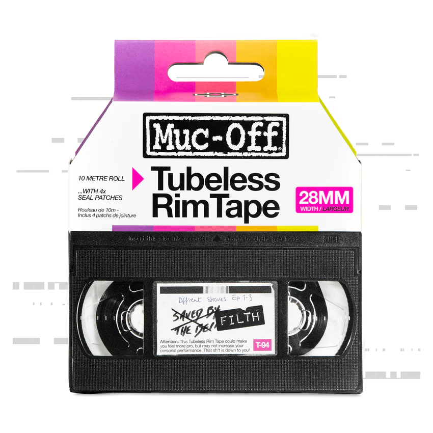 MUC-OFF Tubeless Rim Tape 28mm x 10m