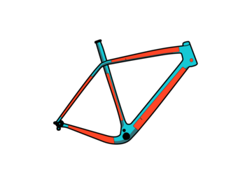 RideWrap Covered Frame Protection Kit, Collective Series, Road & Gravel Frames - Clear Matte Finish