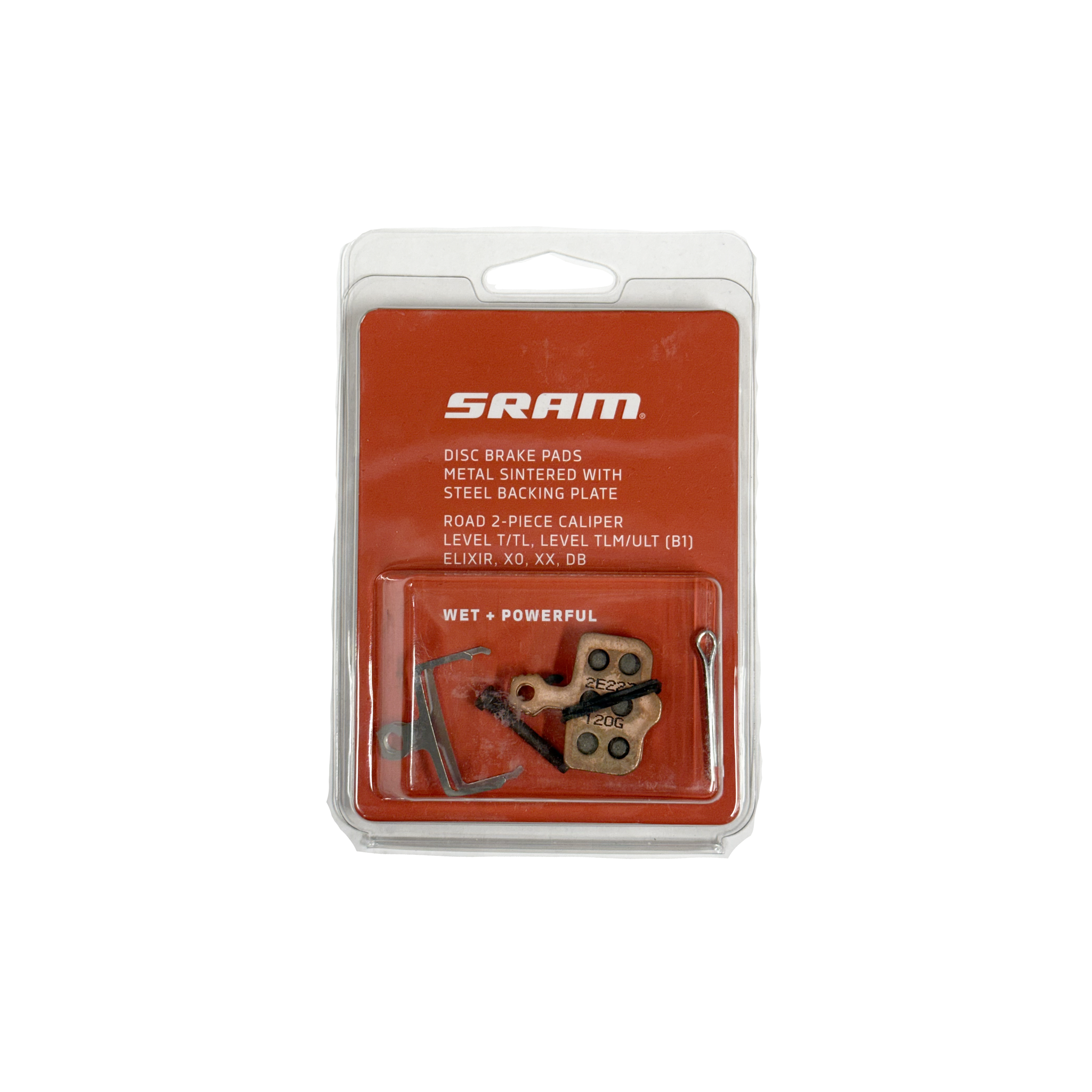 SRAM Elixir, DB, Level, Disc Brake Pads - Wet + Powerful - Sintered Metallic