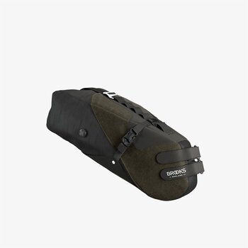 BROOKS ENGLAND Scape Seat Bag - Mud Green