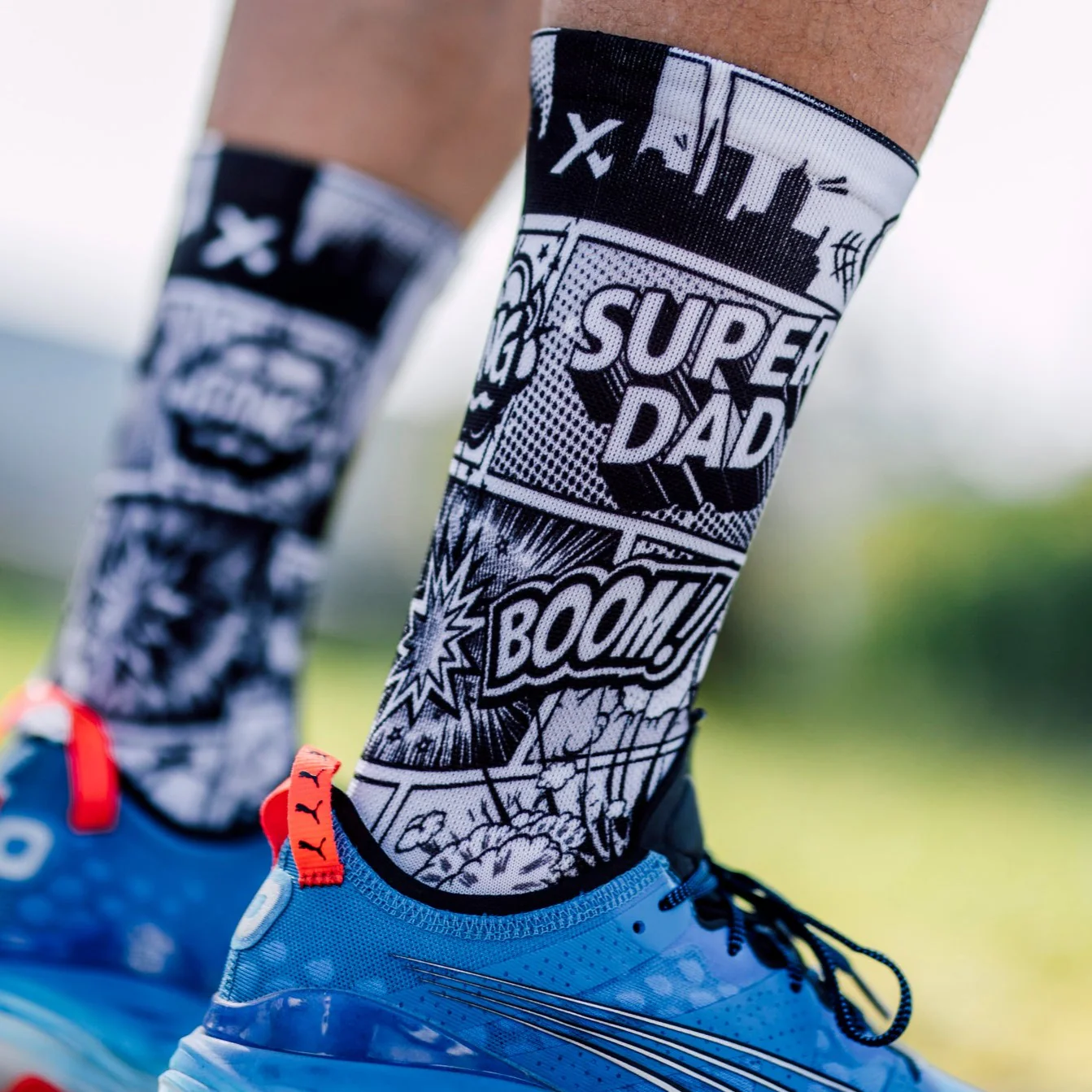 SOX Super Dad Crew Sock