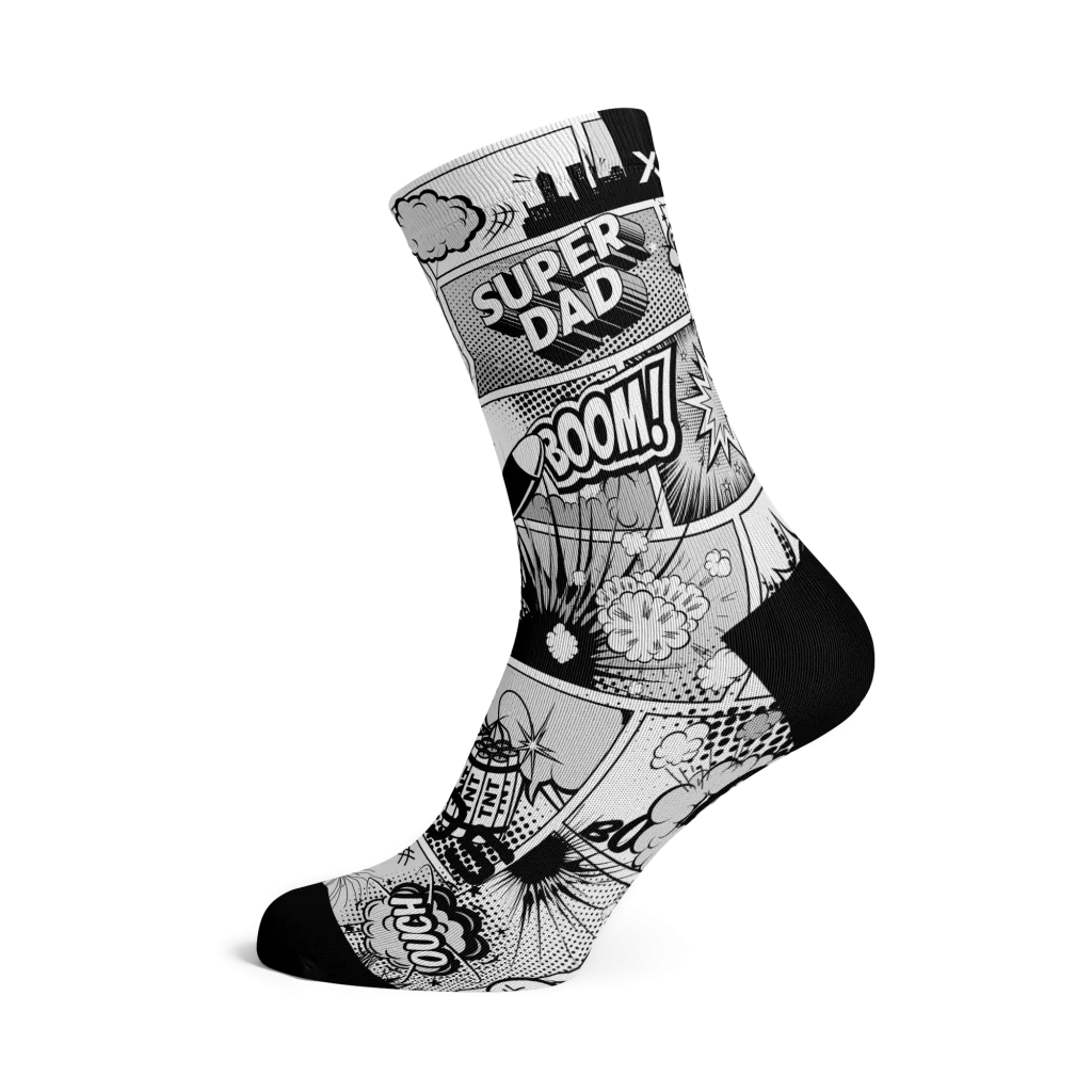 SOX Super Dad Crew Sock
