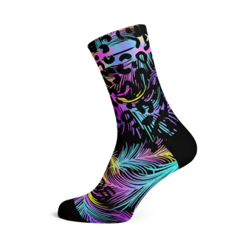 SOX Pastel Black Crew Sock
