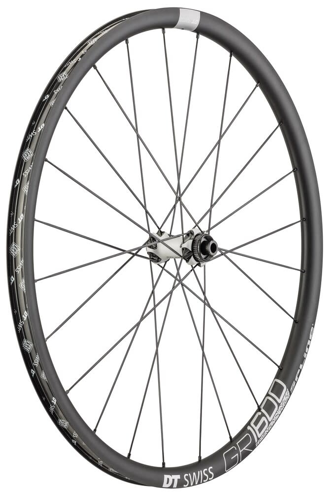DT SWISS GR 1600 Spline 700c Center Lock 25 12 x 100 - Front