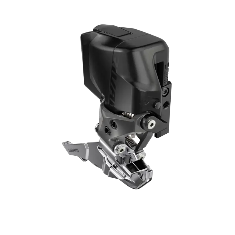 (未使用)SRAM FRONT DERAILLER RIVAL ETAP AXS SRAM Rival eTap AXS D1 Wide Braze-On Front Derailleur - Bike