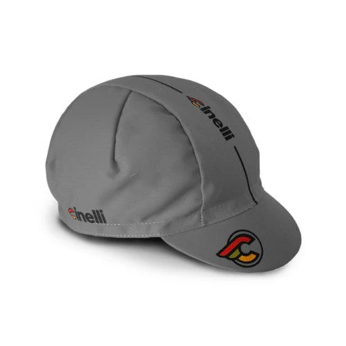 CINELLI Supercorsa Titanium Grey Cycling Cap