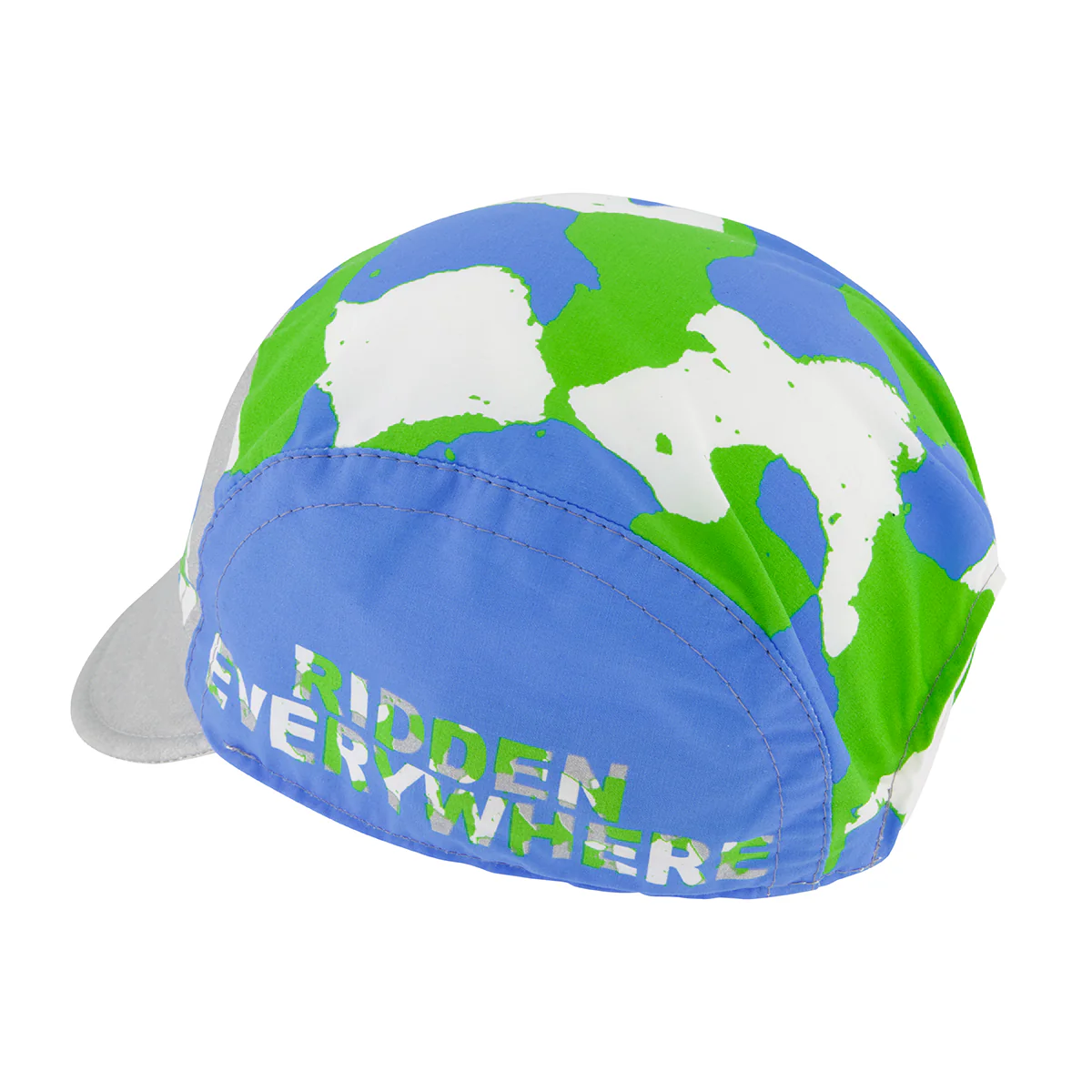 CINELLI Explorer Global Cycling Green and Blue Cycling Cap