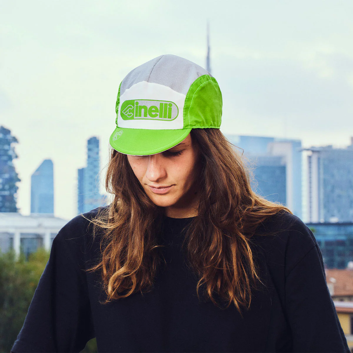 CINELLI Pill Green Cycling Cap
