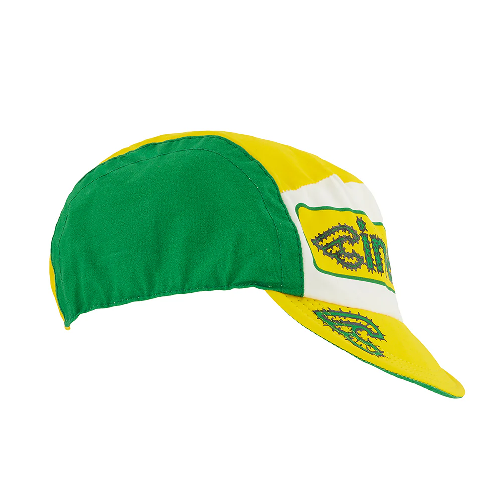 CINELLI Explorer Cactus Yellow and White Cycling Cap