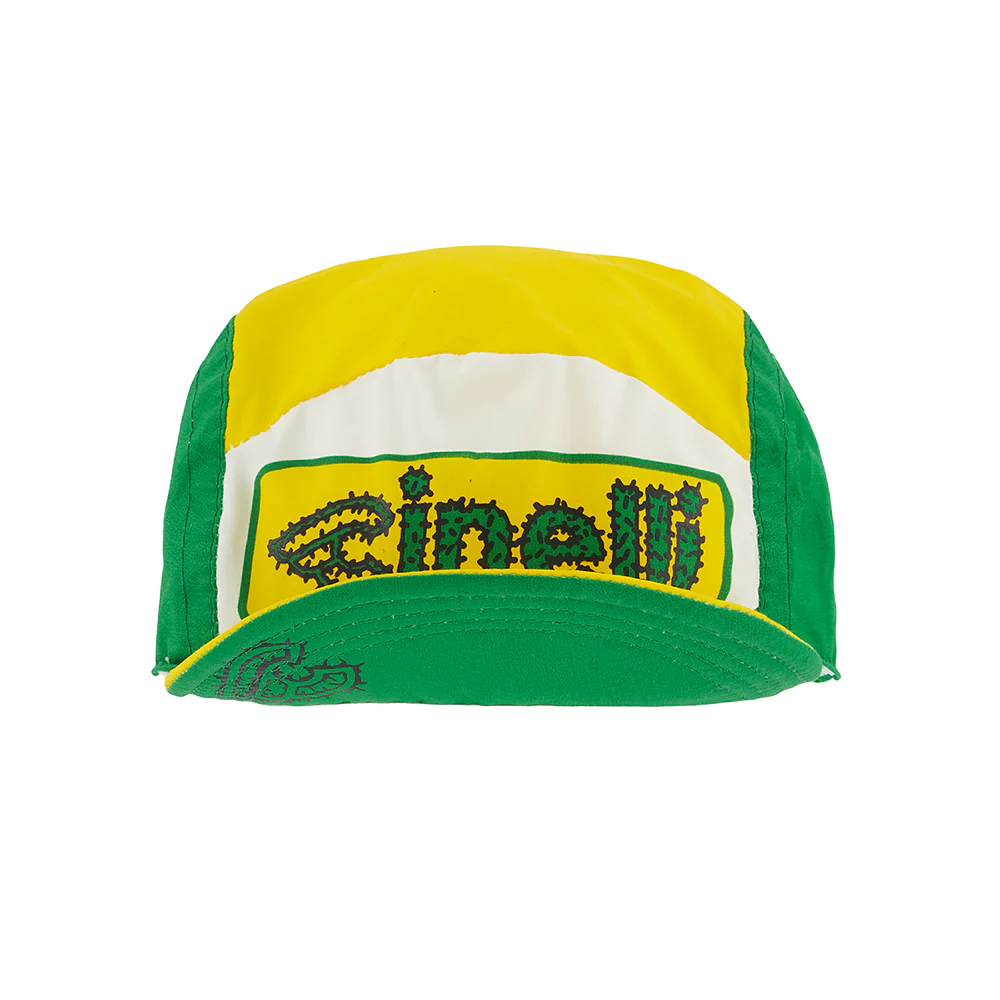CINELLI Explorer Cactus Yellow and White Cycling Cap