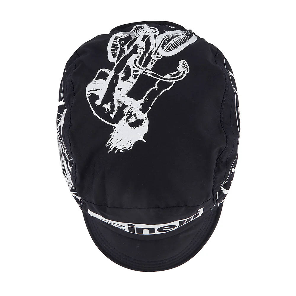 CINELLI Explorer Gerry Wedd Cyclist Surfer Blue Cycling Cap
