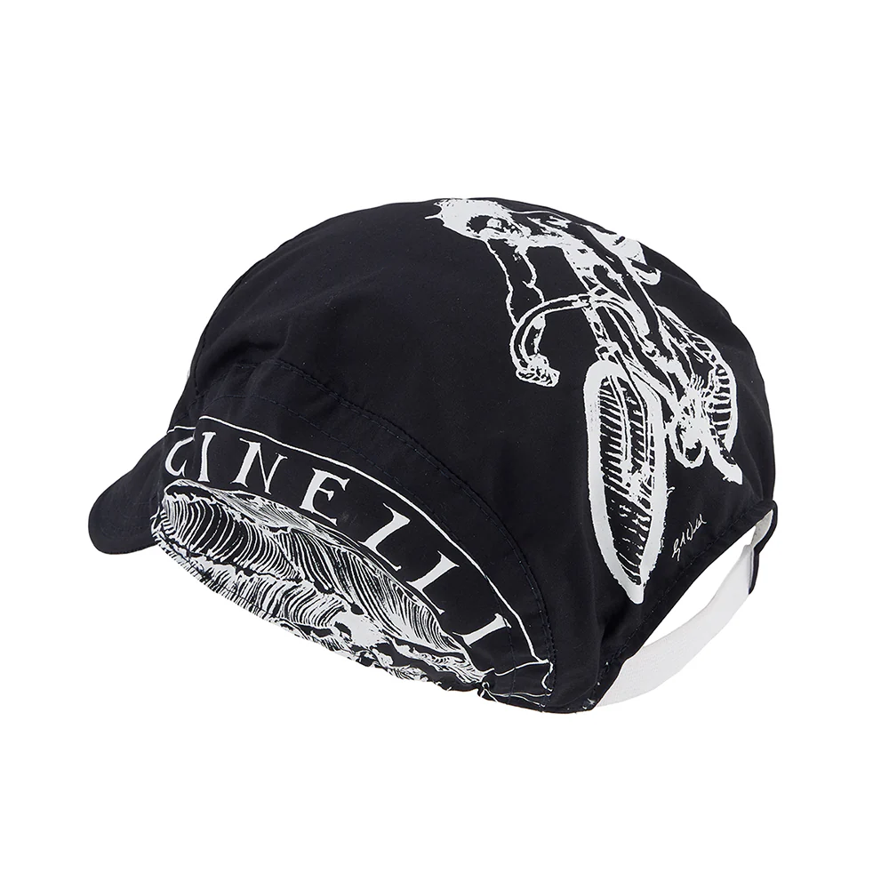 CINELLI Explorer Gerry Wedd Cyclist Surfer Blue Cycling Cap