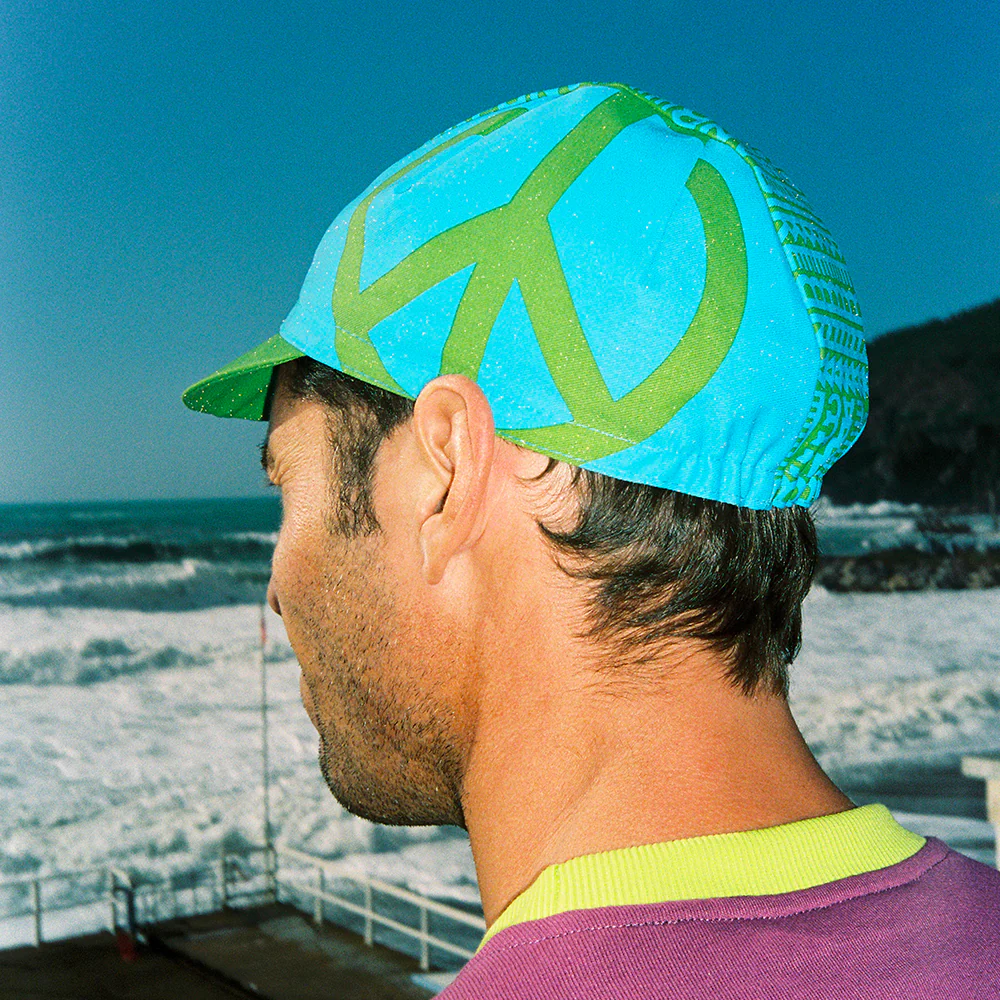 CINELLI Peace Sky Blue Cycling Cap