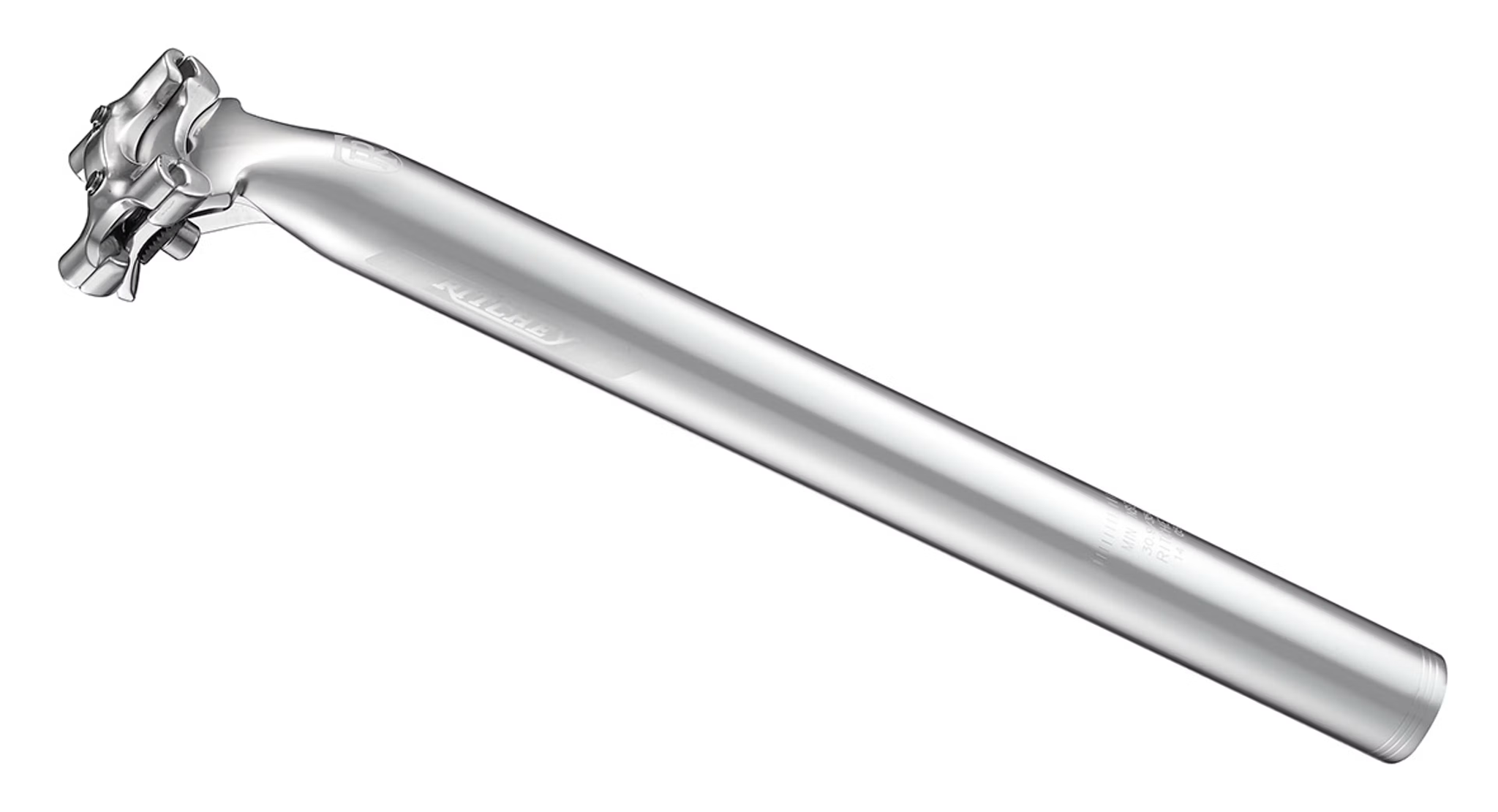 RITCHEY Classic 2-Bolt Seatpost - 27.2 x 350mm x 25mm Offset - High Polish Silver