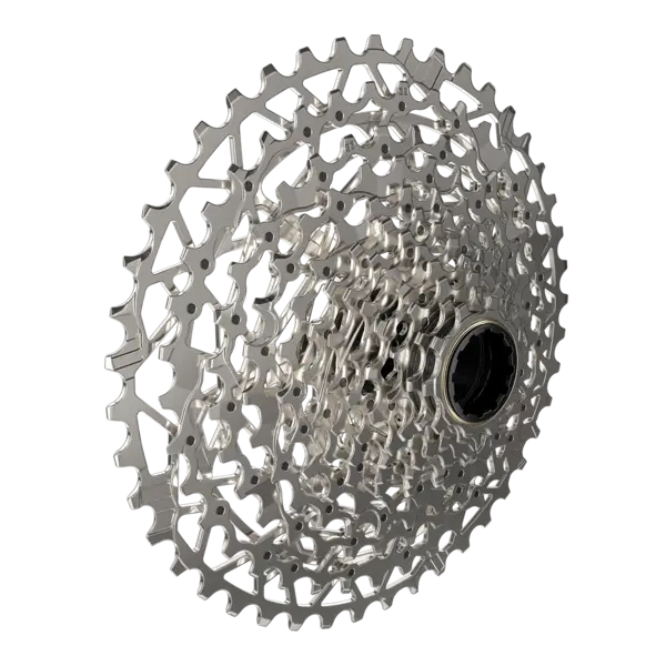 パーツ SRAM Cassette XG-1251 XPLR 12s 10-44T SRAM XPLR XG-1251 12 Speed Cassette - 10-44 Tooth - Bike and