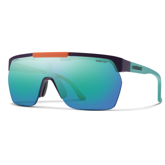 SMITH XC Matte Purple / Cinder / Hi Viz / Opal + ChromaPop Opal Mirror Lens